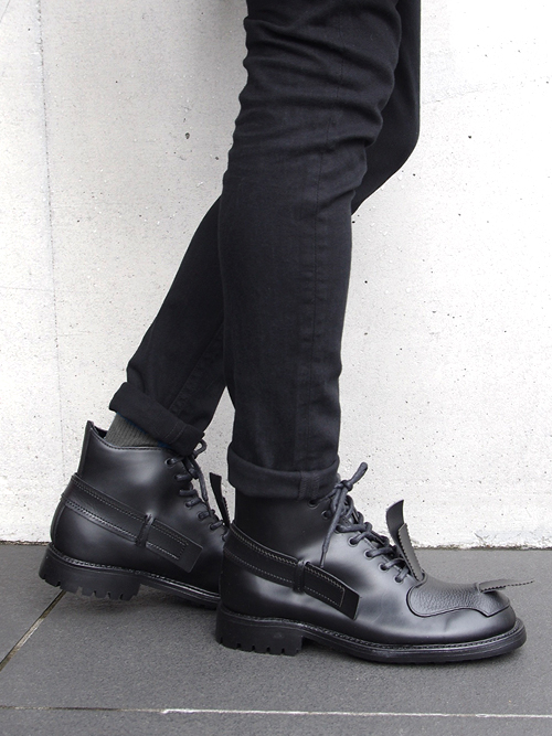 超希少レザーソール john moore boots - ブーツ